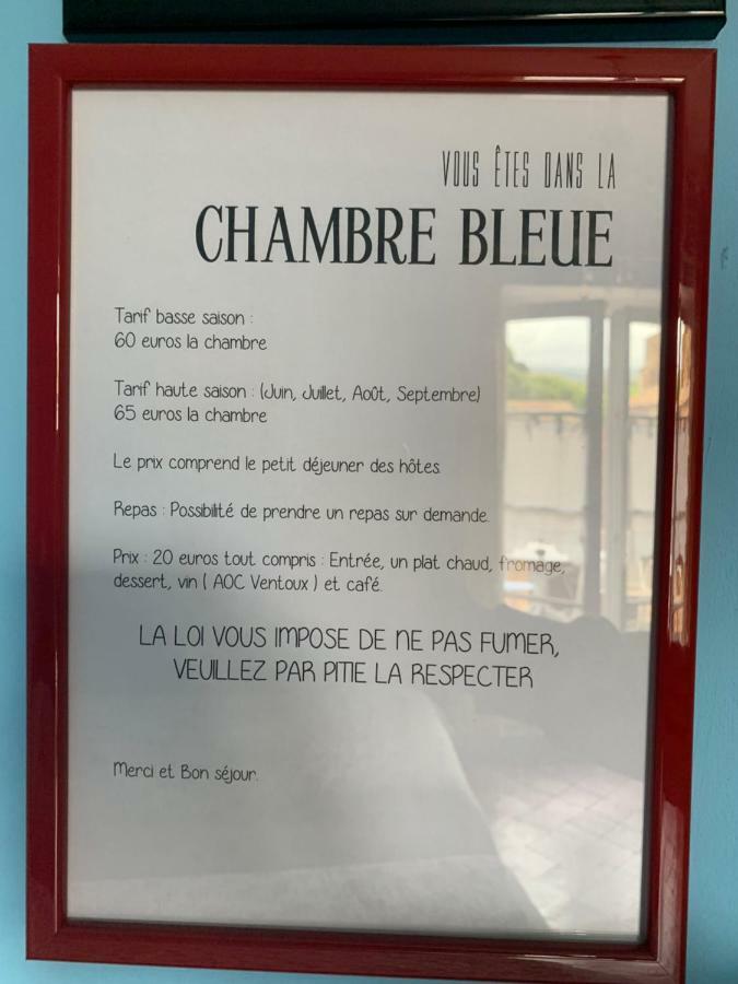 La Sarrasine Hotel Villes-sur-Auzon Buitenkant foto